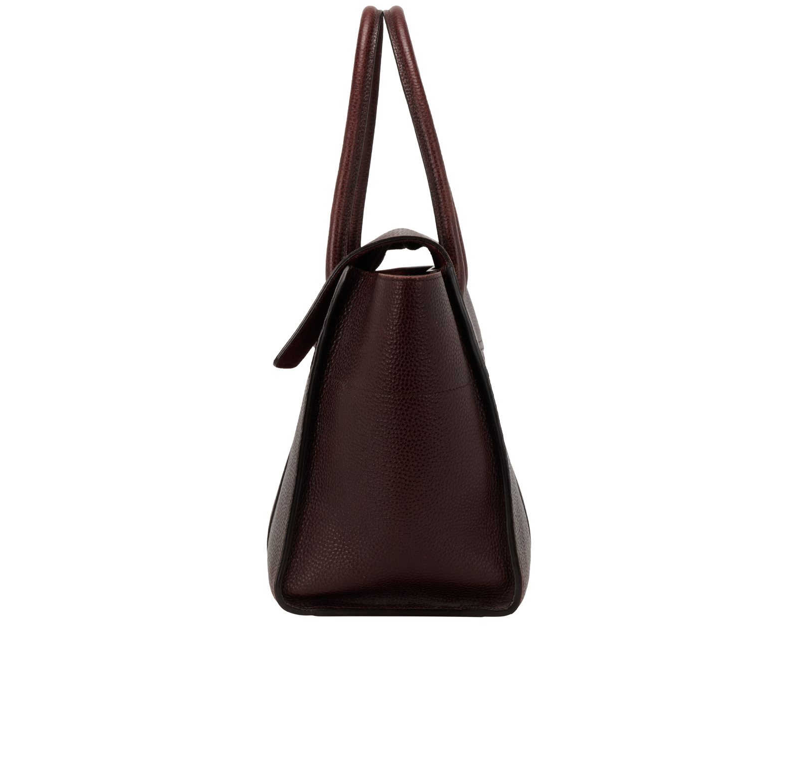 Large Bayswater, &pound;450, Handbags, Burgundy, Leather, Bottom view